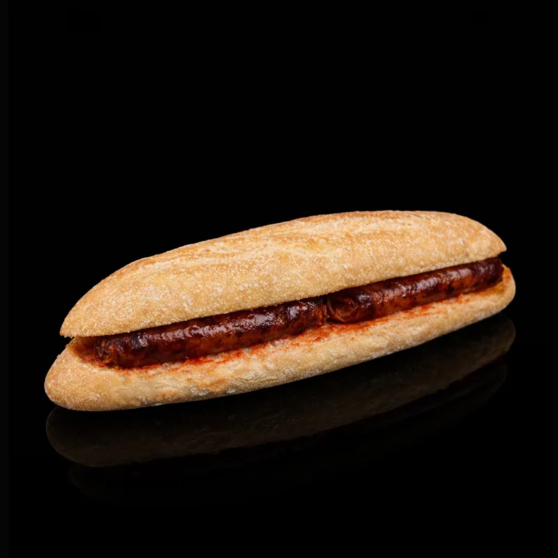 Chorizo rojo a la brasa · Bocatas · Punto Estrella 24h