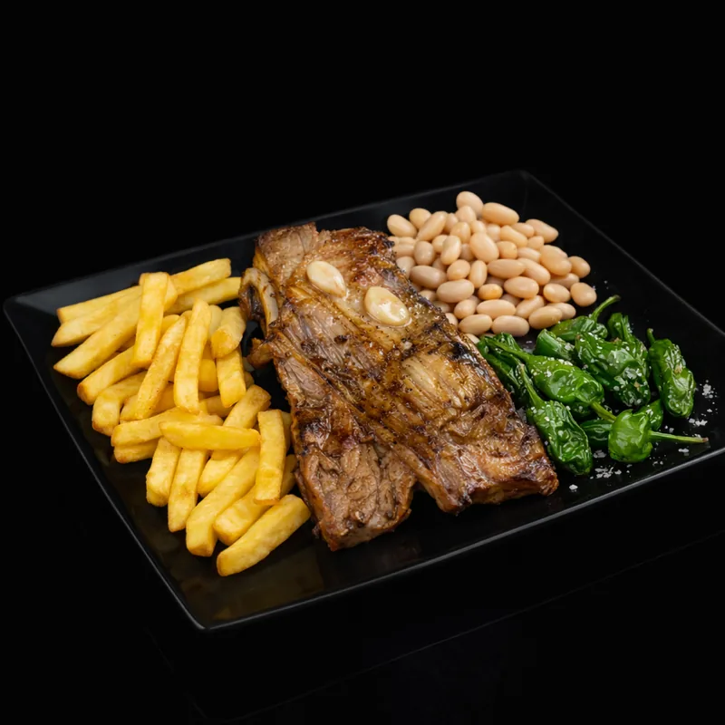 Churrasco a la brasa · Combinados de carne · Punto Estrella 24h