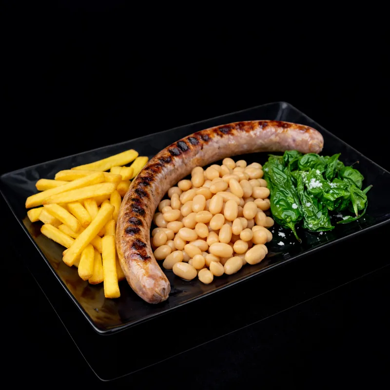 Longaniza a la brasa · Combinados de carne · Punto Estrella 24h