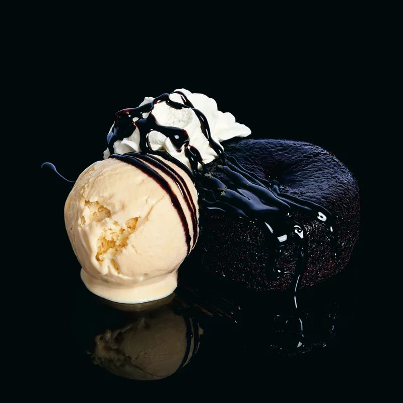 Coulant de chocolate · Postres · Punto Estrella 24h