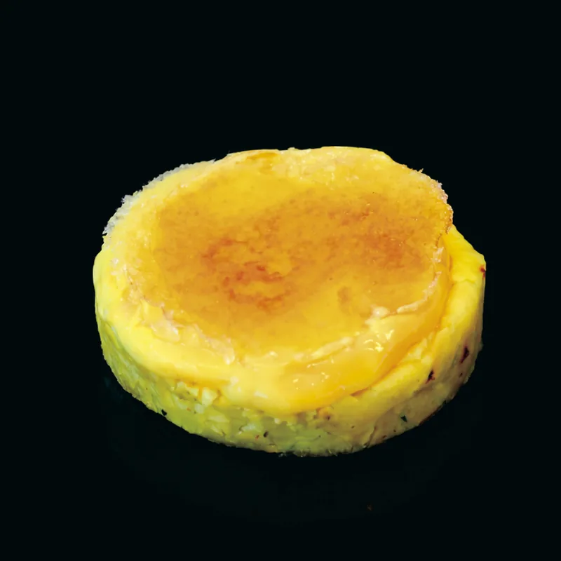 Piña con crema catalana · Postres · Punto Estrella 24h